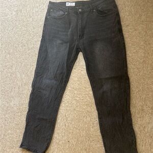 Gap Men’s Black Denim Jeans Straight Leg Regular Fit